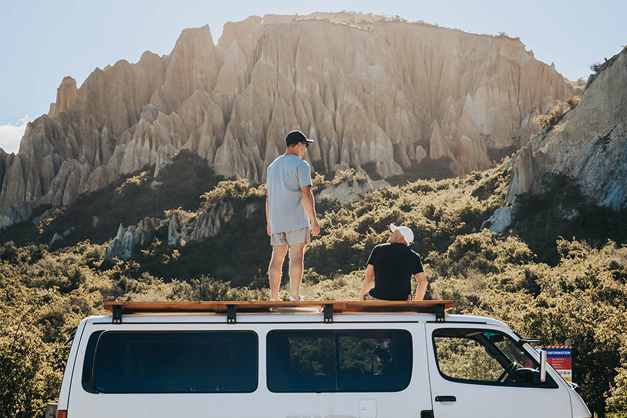 Roady at Omarama Clay Cliffs